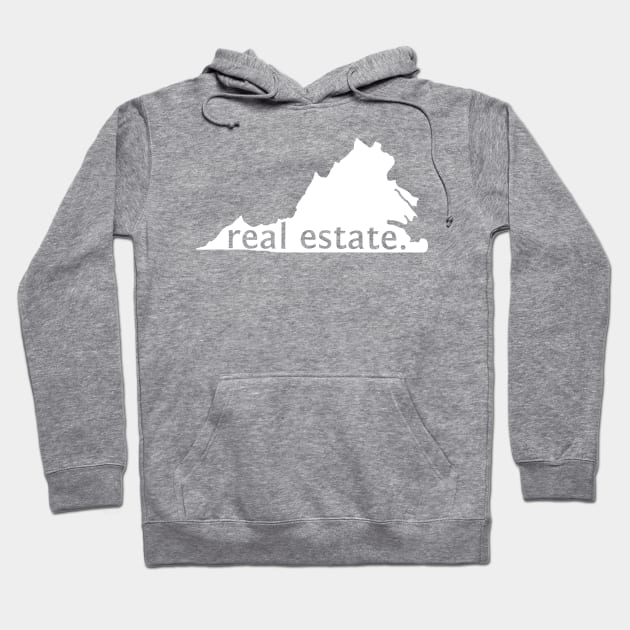 Virginia State Real Estate Hoodie by Proven By Ruben